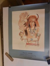 Bien Muir Marketplace Sandia Reservation Buffalo &amp; Indian 1996 by Clevel... - £62.84 GBP