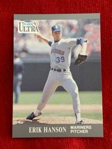 Erik Hanson Seattle Mariners Pitcher Ultra Fleer 1991 #337 - $2.97