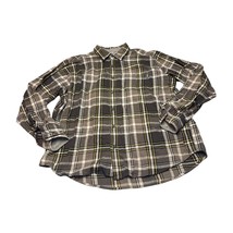 Eddie Bauer Shirt Men&#39;s 2XL Men&#39;s Multicolor Plaid 100% Cotton Pockets B... - $20.31