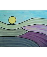 Original Painting Direct From Signed By Artist  Modern Landscape Collect... - $53.01
