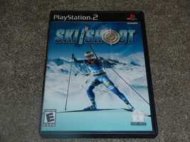 SKI AND SHOOT CONSPIRACY ENTERTAINMENT PLAYSTATION 2 VIDEO GAME DISC - $4.94