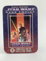 Star Wars: Dark Empire Embossed Metal Collector Card Set in Metal Tin - £15.69 GBP