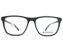 Dragon Eyeglasses Frames DR2006 002 Matte Black Square Full Rim 55-17-145 - £28.90 GBP