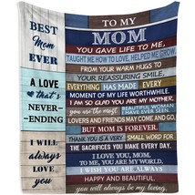 Gifts For Mom, Mom Gifts Blanket 60&quot;X50&quot;, Mom Birthday Gifts, Birthday G... - £36.08 GBP