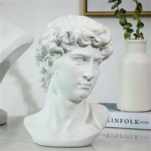 David Statue Head Artistic Resin Sculpture For Office Desktop Home Décor Gift - $18.71