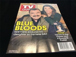 TV Guide Magazine Sept 26-Oct 8, 2022 Blue Bloods, Tribute to the Queen &amp; Poster - £7.08 GBP