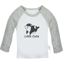 Little Cutie Tshirts Newborn Baby T-shirts Infant Animal Whale Graphic Tees Tops - £8.86 GBP