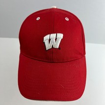 Wisconsin Badgers Ball Cap Hat Adjustable Strap - £15.49 GBP