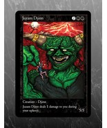 Juzam Djinn Custom Card Altered Art - $7.99
