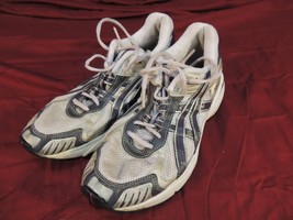 Asics Gel Womens Running Shoes Size 9.5 White Sneakers #TN676 - £18.35 GBP