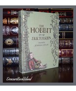 Hobbit By J.R.R. Tolkien Illustrated by J. Catlin Cloth Bound Hardcover ... - £27.15 GBP