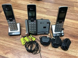 AT&T TL92273 6.0 Connect to Cell BLUETOOTH 3 Handset Cordless Phone System 7-85 - $70.00