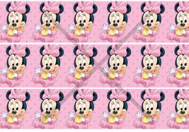 Minnie Baby Edible Image Edible Cake 3 Border Side Strips Cake Sides Frosting Sh - $16.47