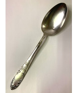 Large Vintage 10.25 inch long Silver Plated Serving Spoon - Marked 100* - $21.41 CAD
