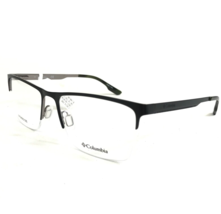 Columbia Eyeglasses Frames C3024 002 Black Square Half Rim 58-18-150 - £51.14 GBP