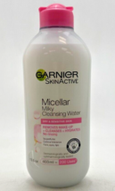 Garnier Micellar Milky Cleansing Water For Dry &amp; Sensitive Skin 13.5 oz / 400 ml - £13.28 GBP