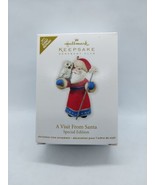 Hallmark Visit From Santa 2011 KOC Event Repaint Keepsake Ornament QXC88... - $33.93 CAD
