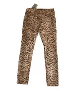 Roberto Cavalli Womens Jeans 6 Animal Print Leopard Skinny Fit 5 Pocket NWT - £88.73 GBP