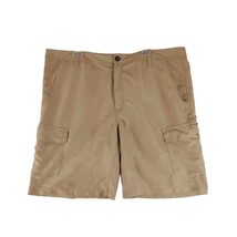 MAGELLAN Outdoors Men&#39;s 40 Water Repellant Tan Cargo Fishing Shorts 10&quot; ... - £15.21 GBP