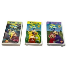 Teletubbies VHS Lot 3 Here Come Nursery Rhymes Big Hug Vintage Hard Shel... - £27.89 GBP