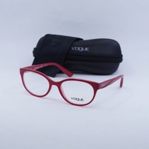 Vogue VO5103 2470 Topaz Red/Red Transparent 51mm Eyeglasses New Authentic - $78.39