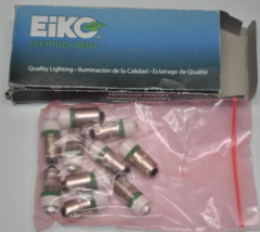 Certified Open Box

NEW  BOX OF 10  EiKO LED-24-BA9S-G 24V AC/DC MINIATU... - $49.49