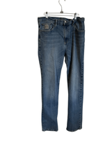 Cinch Men&#39;s Blue Medium Wash Relaxed Fit Bootcut Denim Jeans Size 34x34 - $26.18