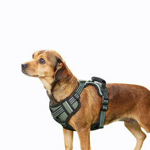 GOOPAWS Padded Reflective Dog Harness, Easy Control Lightweight Dog Harness,  - £21.54 GBP