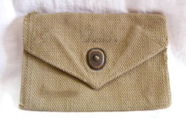Vintage WW2 U.S. Military Canvas Med Pouch First Aid # 4 8-b - $553.18 MXN