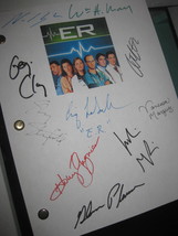 ER Cast Signed Pilot TV Script Screenplay Autographs X10 Anthony Edwards George  - £15.61 GBP