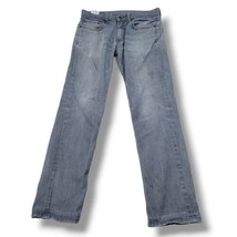 Levi&#39;s Jeans Size 32 W32&quot;xL30&quot; Levi&#39;s 511 Jeans Slim Fit Straight Leg Jeans Gray - £26.89 GBP