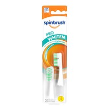 Spinbrush Pro Whiten Replacement Heads, Soft Bristles, For Battery Tooth... - £18.37 GBP