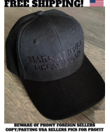 DARK MAGA HAT Elon Musk Make America Great Again Butler, PA Trump rally hat USA - $20.85