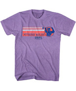 USFL Pittsburgh Maulers Striped Men&#39;s T Shirt Pennsylvannia American Foo... - £22.41 GBP+