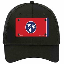 Tennessee State Flag Novelty Black Mesh License Plate Hat - $28.99