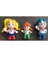 Vintage New-Ray 1995 Sailor Moon Mercury Jupiter PVC Figures - $22.68