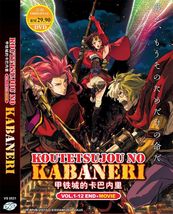 DVD Anime Koutetsujou No Kabaneri (Volume.1-12 End + Movie) English Dubbed - £55.28 GBP