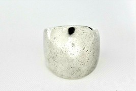 Fashion Band Ring 11.3 g Real Solid Sterling Silver 925 Size 5 - £46.07 GBP