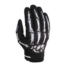 Unisex Motorcycle Cycling Gloves  Skeleton Goth Racing Full Finger Gloves  Hi Wi - £88.53 GBP