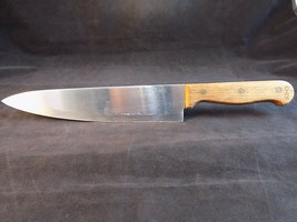 Santa Fe Triplex Chef Knife Japanese No Stain Triple Brass Rivet Stainless Steel - £17.34 GBP