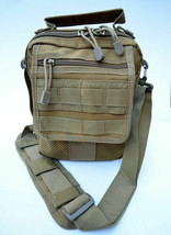 Acid Tactical® Molle Pistol Gun Case Concealed carry Range Bag Pouch Tan - £21.15 GBP