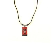 NCAA Texas Tech Red Raiders Official Team Merch Diamond Plate Style Necklace - £8.02 GBP