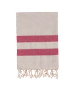 Bello Turkish Beach Towel, Soft Linen Red, Handwoven Peshtemal, 39 x 66.... - $27.95
