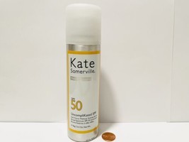 KATE SOMERVILLE UncompliKated SPF 50 Setting Spray 3.4oz Full Size - £15.72 GBP