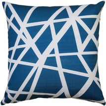 Bird&#39;s Nest Blue Throw Pillow 19x19, Complete with Pillow Insert - £42.05 GBP