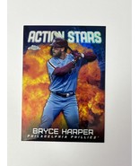 2023 Topps Update #AS-16 Bryce Harper Philadelphia Phillies Action Stars - $55.48 MXN