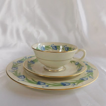 Lenox Teacup Saucer and Luncheon Plate in Natoma # 22244 - £23.25 GBP