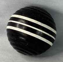 Forster Croquet Black 3 inch 2 Stripe replacement ball - $366.26 MXN