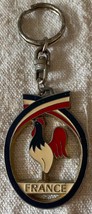 France 80s Chicken, Tricolor, Vintage, chaveiro, llavero, porte-clés, po... - $11.88