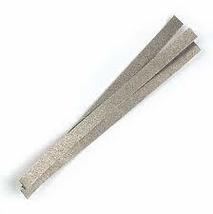 Dental Abrasive Polishing Strips Stainless Steel 4 MM Med Grit 6 Pack - $7.99